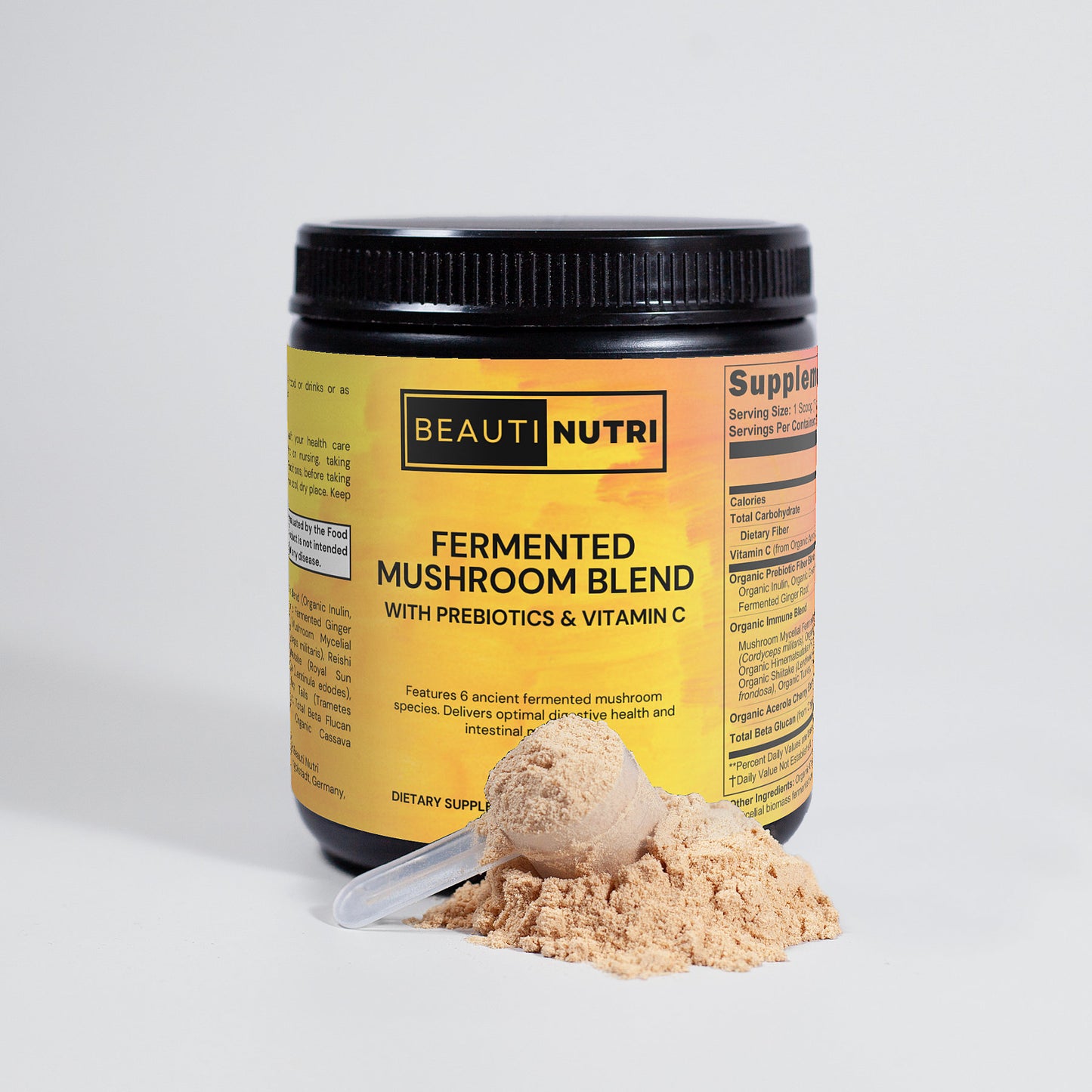 Fermented Mushroom Blend - BeautiNutri