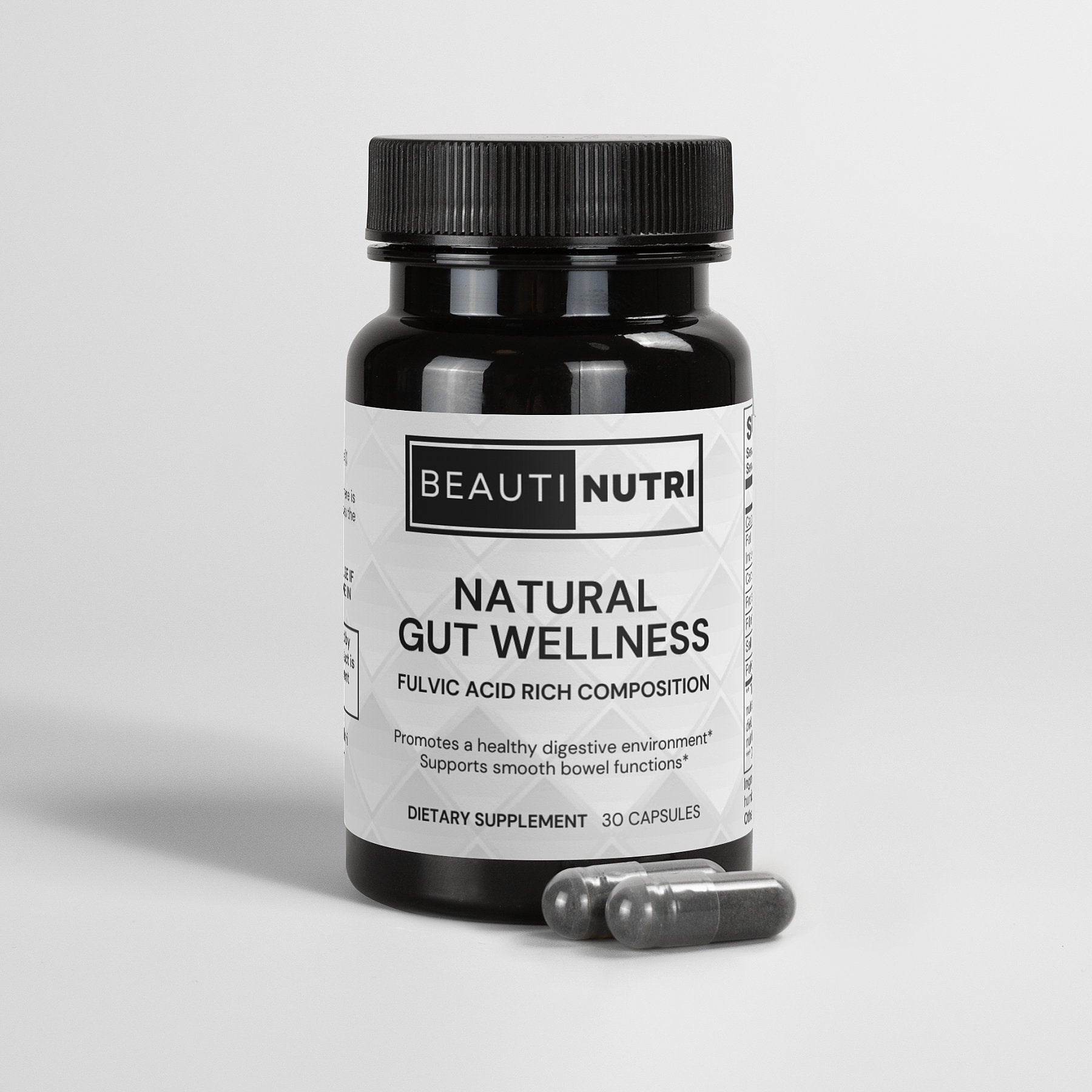 Natural Gut Wellness Capsules - BeautiNutri