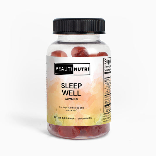 Sleep Well Gummies (Adult) - BeautiNutri