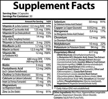 Brain & Focus Formula - BeautiNutri