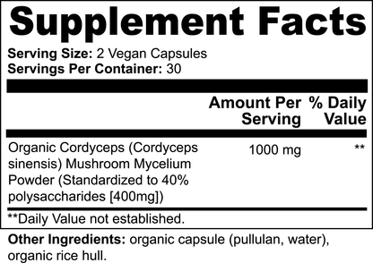 Cordyceps Mushroom - BeautiNutri